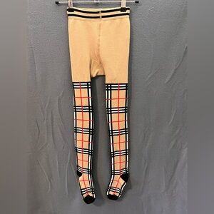 Burberry girls tights size 7/8